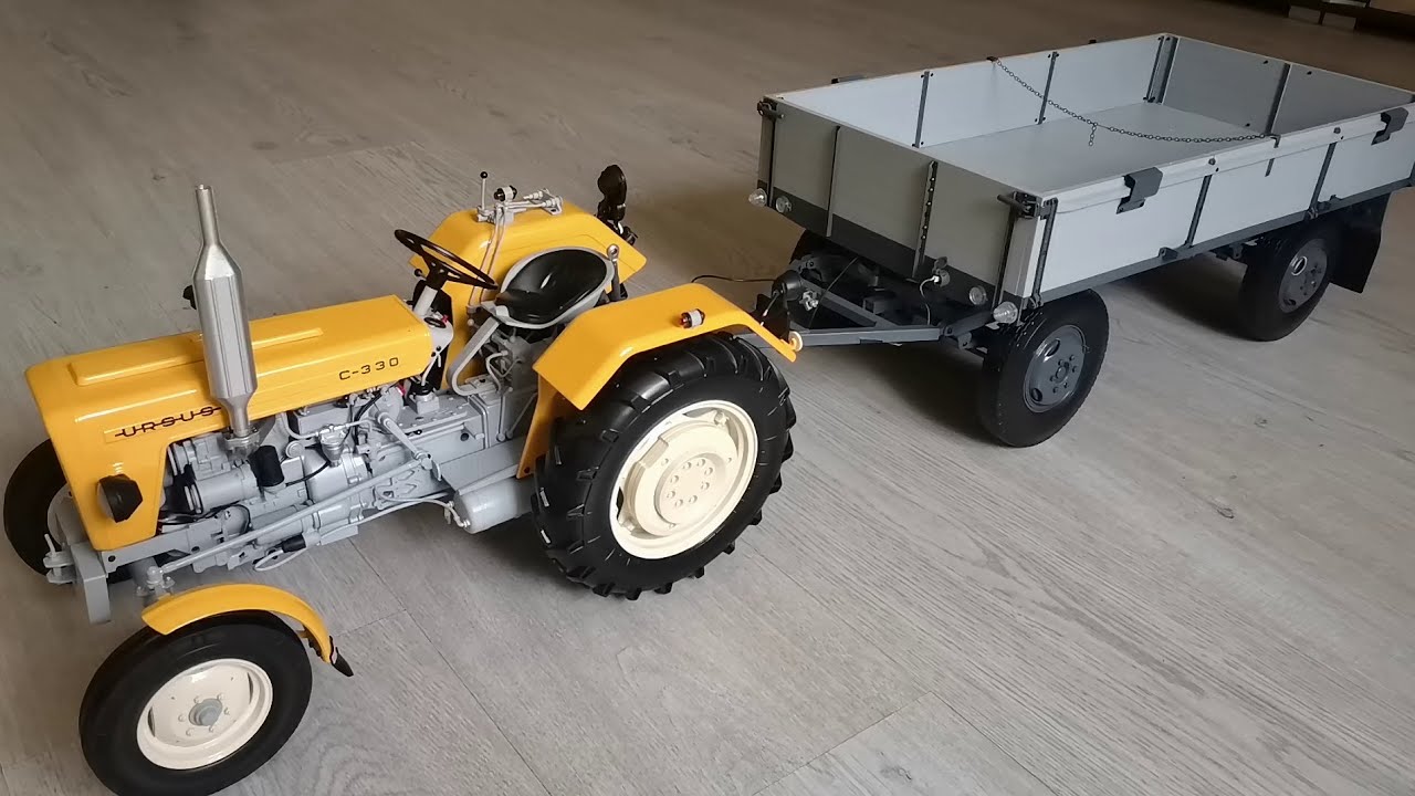 URSUS C330. Odc.43-ostatni. Dźwięki i światła. Zbuduj model kultowego ciągnika 1:8 De Agostini.🙂