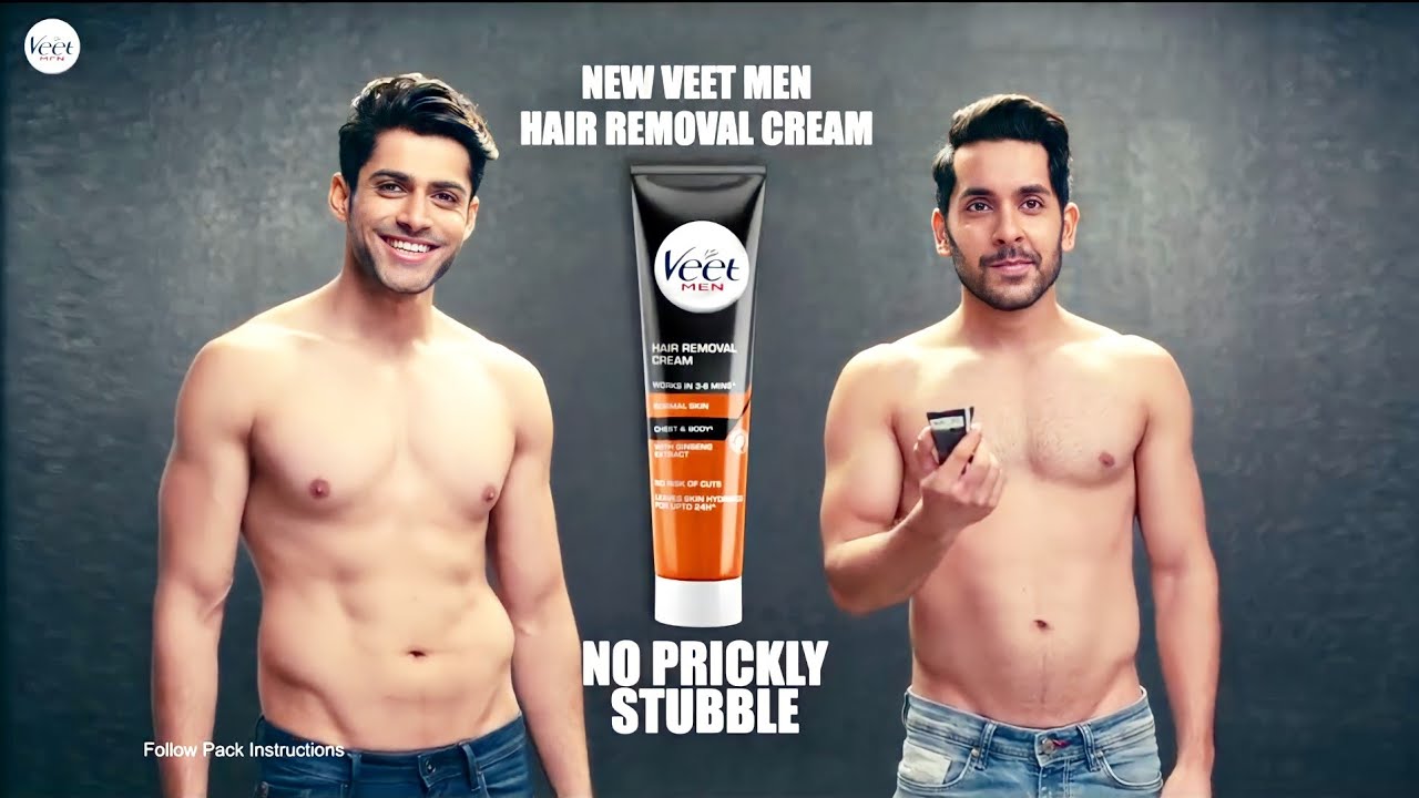 #MohitKumar in #VeetIndiaMen Hair Removal Cream Advertisement