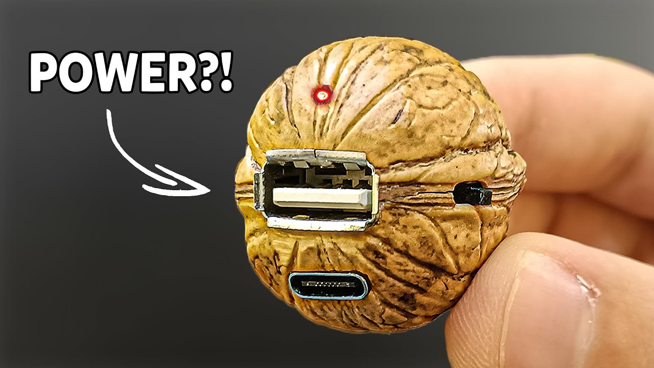 I Built a Working Power Bank Inside This Tiny Shell