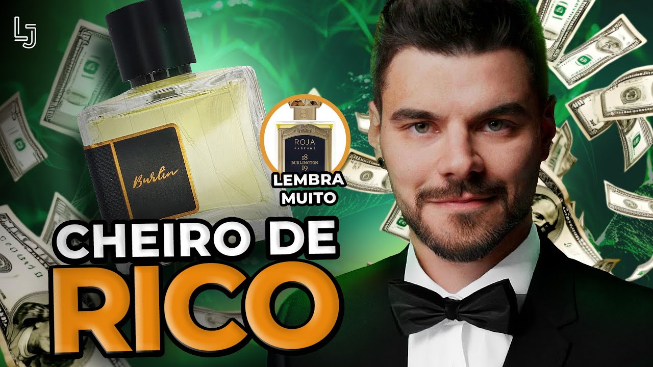 CÍTRICO COM CHEIRO DE RICO MUITO EXCLUSIVO! BURLIN PARFUN INSPIRADO NO LUXUOSO Burlington 1819 Roja