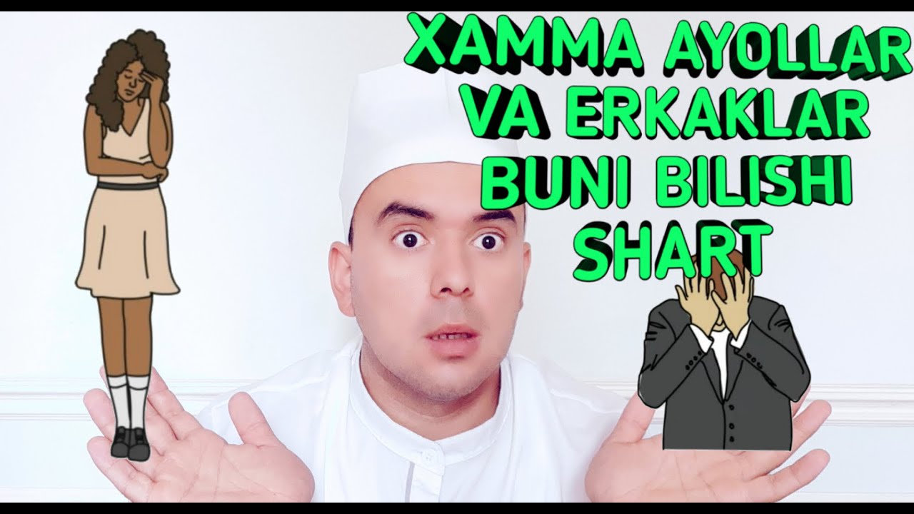 BUNI XAMMA ERKAK VA AYOLLAR BILISHI SHART (GONOREYA)