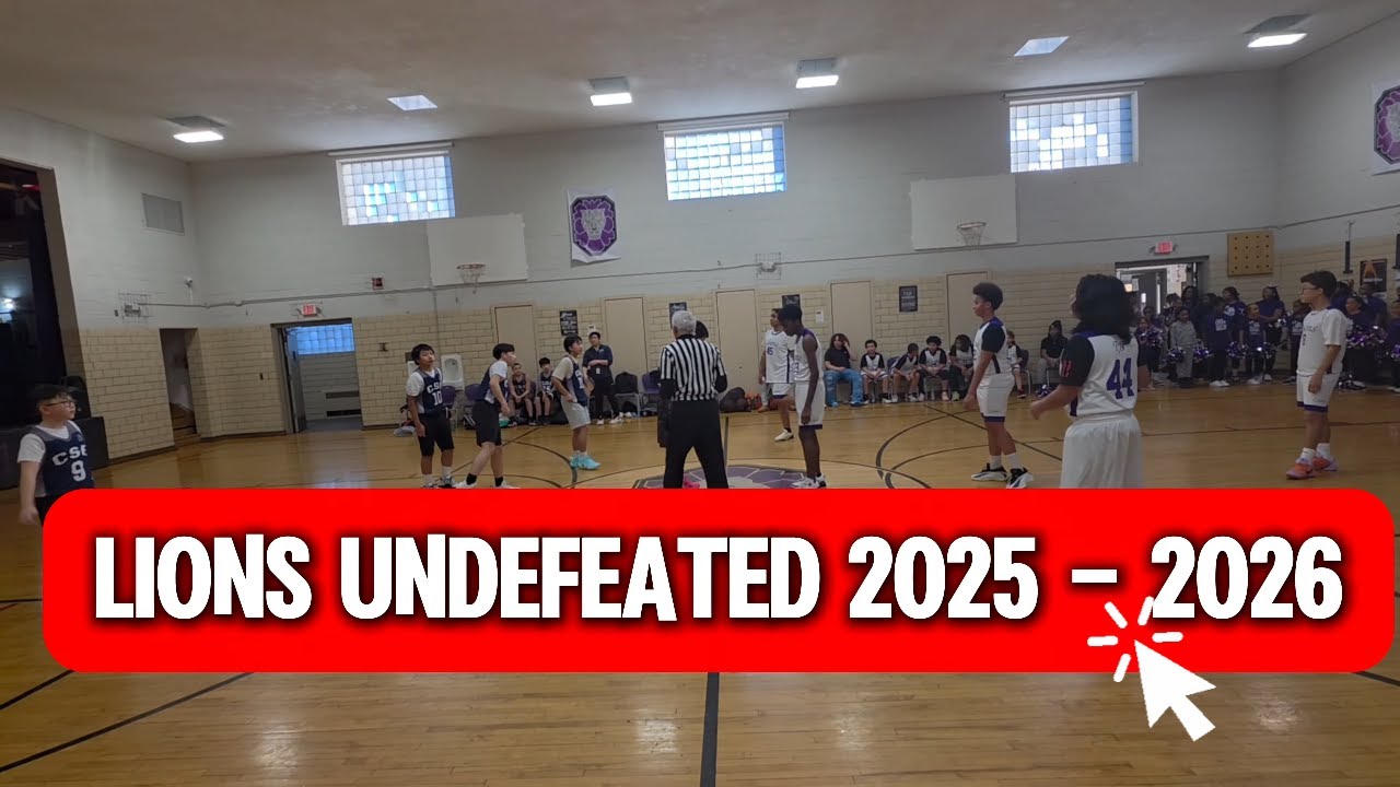 Lions vs CSE Lions Finished UNDEFEATED 10 0 2025 - 2026 Season