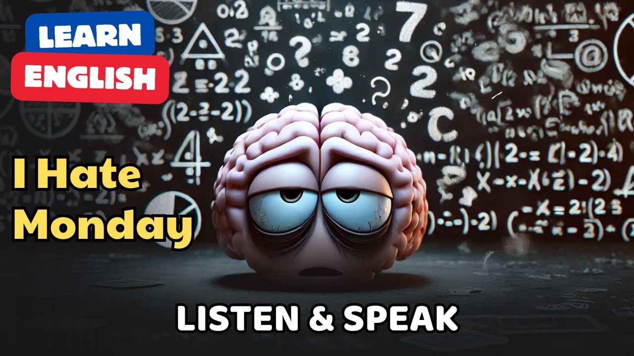 I Hate Monday | English Stories | English Listening Skills - Speaking Skills