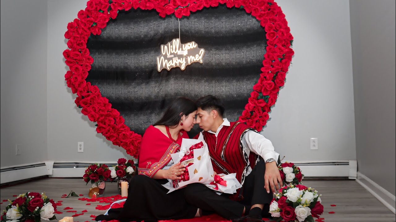 PROPUESTA DE MATRIMONIO William Roldan al amor de su vida Veronica Bayas 
