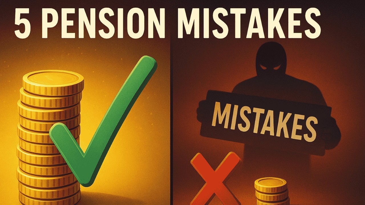 5 PENSION MISTAKES that can cost you THOUSANDS