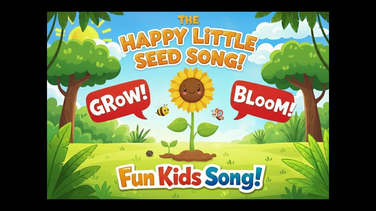 🌻 The Happy Little Seed Song