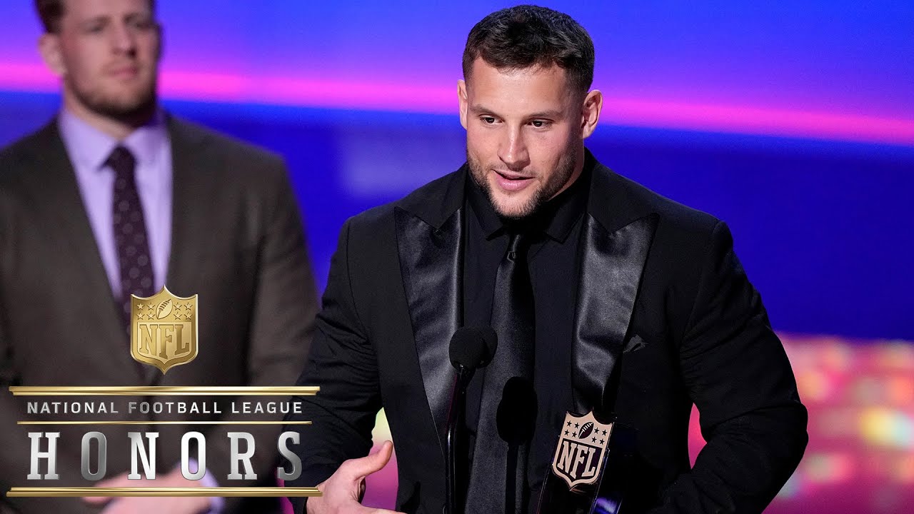 Nick Bosa Wins Defensive Player of the Year Award | 2023 NFL Honors