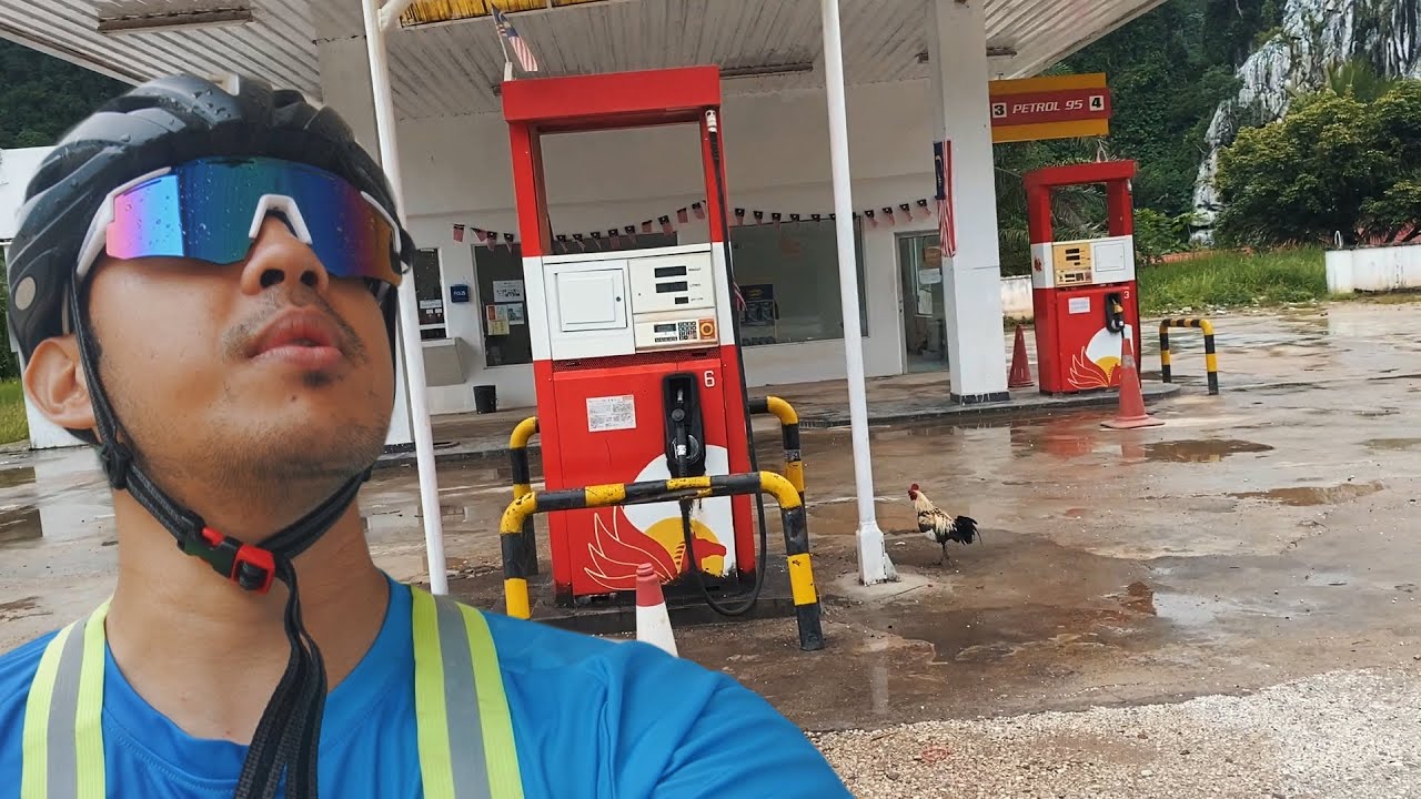 PERGI STESEN MINYAK ABANDONED KELANTAN  | Ep 3 | Kayuhan 1300KM