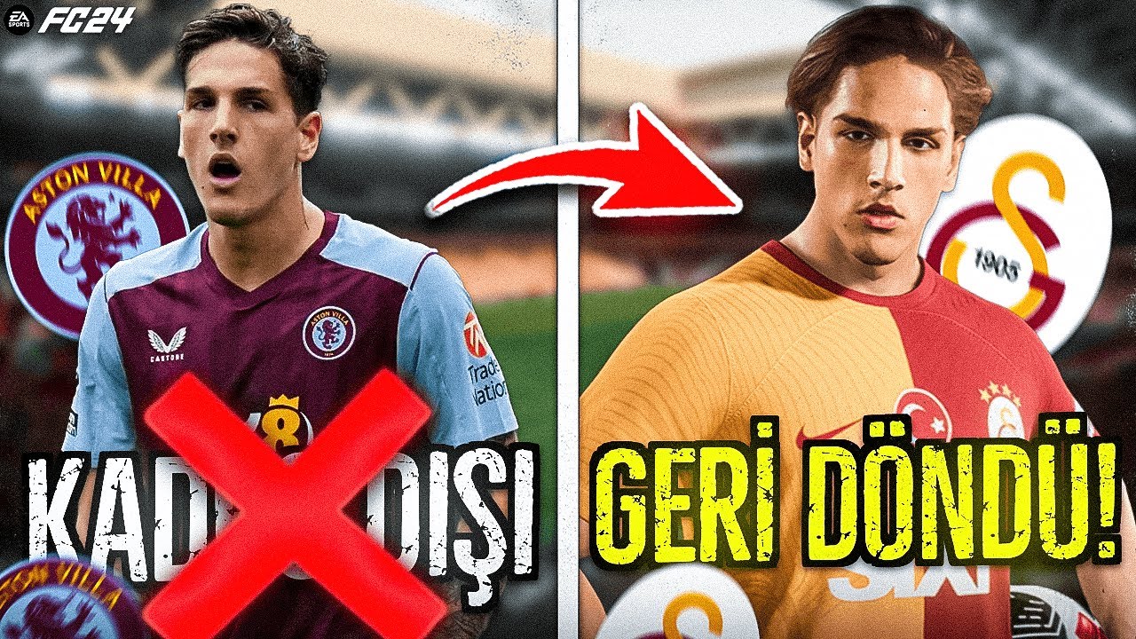 ZANİOLO GALATASARAYA GERİ DÖNDÜ ! - EA FC 24 Galatasaray Kariyeri (2.bölüm)