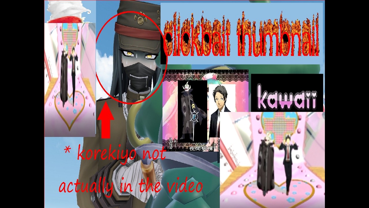 〖MMD Pokémon x Persona〗Ghetsis x Adachi ♡ Love-Colored Ward 〖feat. 初音ミク〗