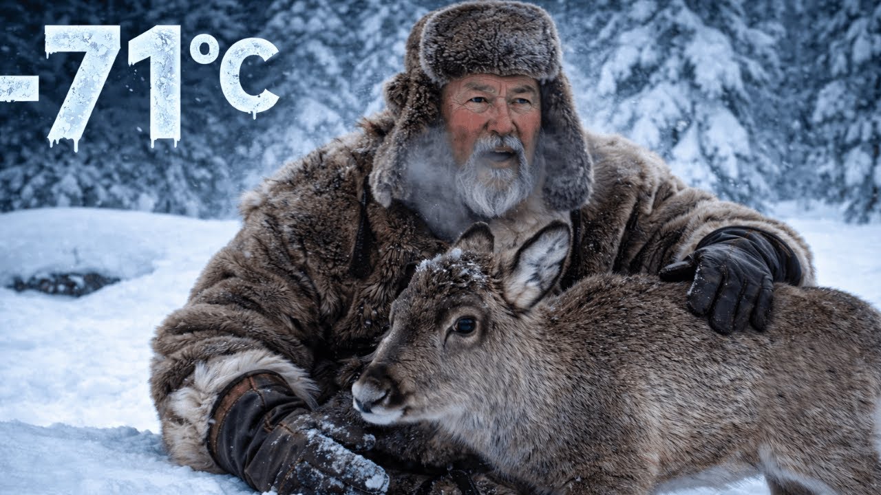 At -71°C, an Elderly Woman Saves a Baby Reindeer from a Deadly Blizzard