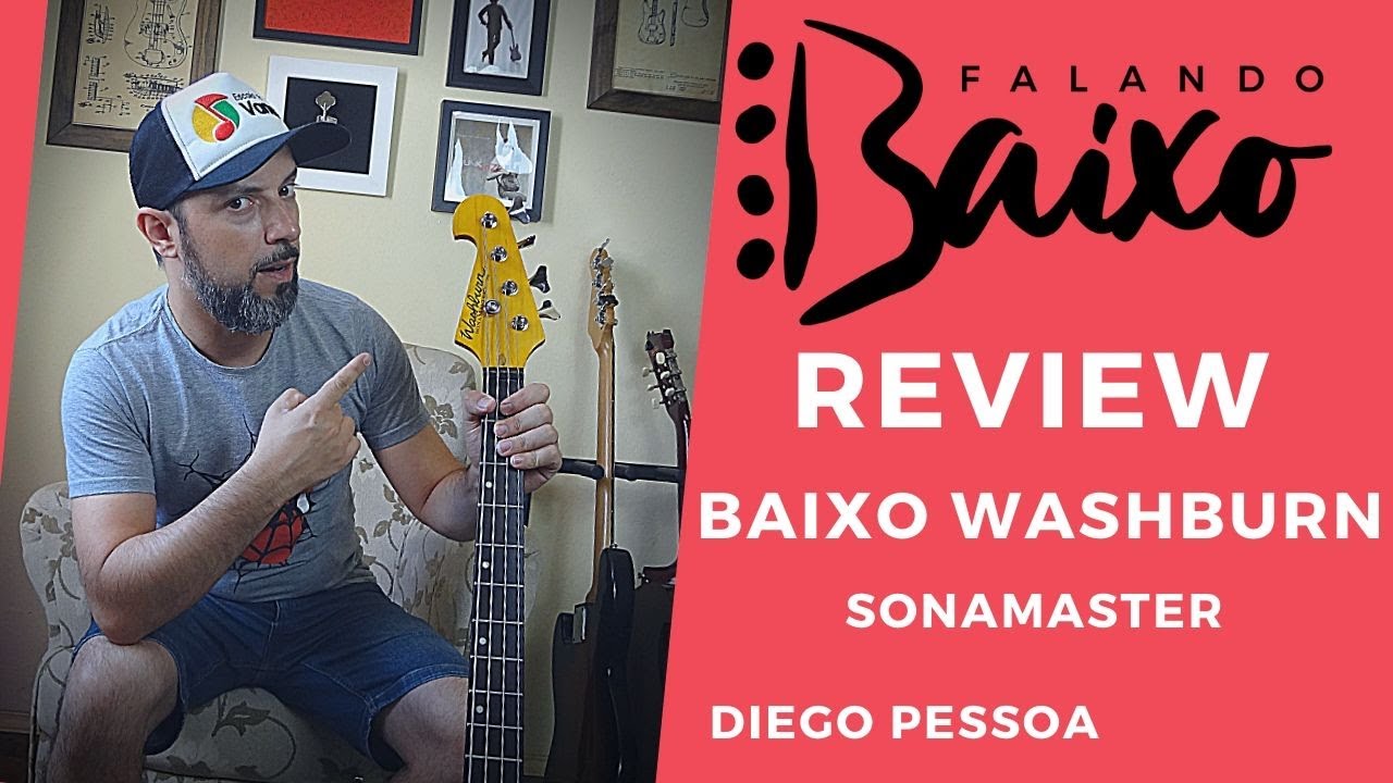 Falando Baixo - Review Baixo Precision Bass Washburn Sb1- Diego Pessoa