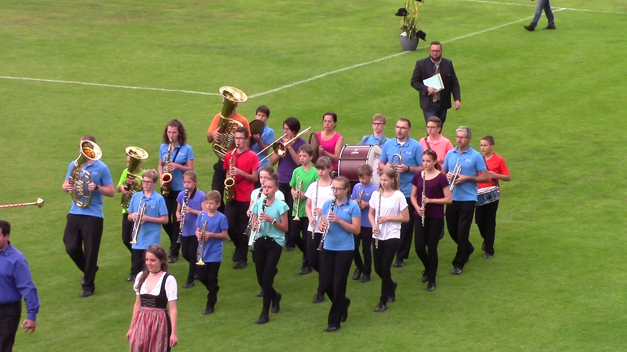 JK Hellmonsödt bei der Marschwertung am 23.06.2018 in Gramastetten