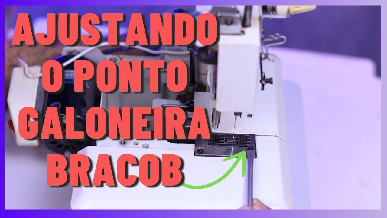 AUMENTAR e DIMINUIR o Ponto da Sua GALONEIRA BRACOB Nunca foi Tão Fácil