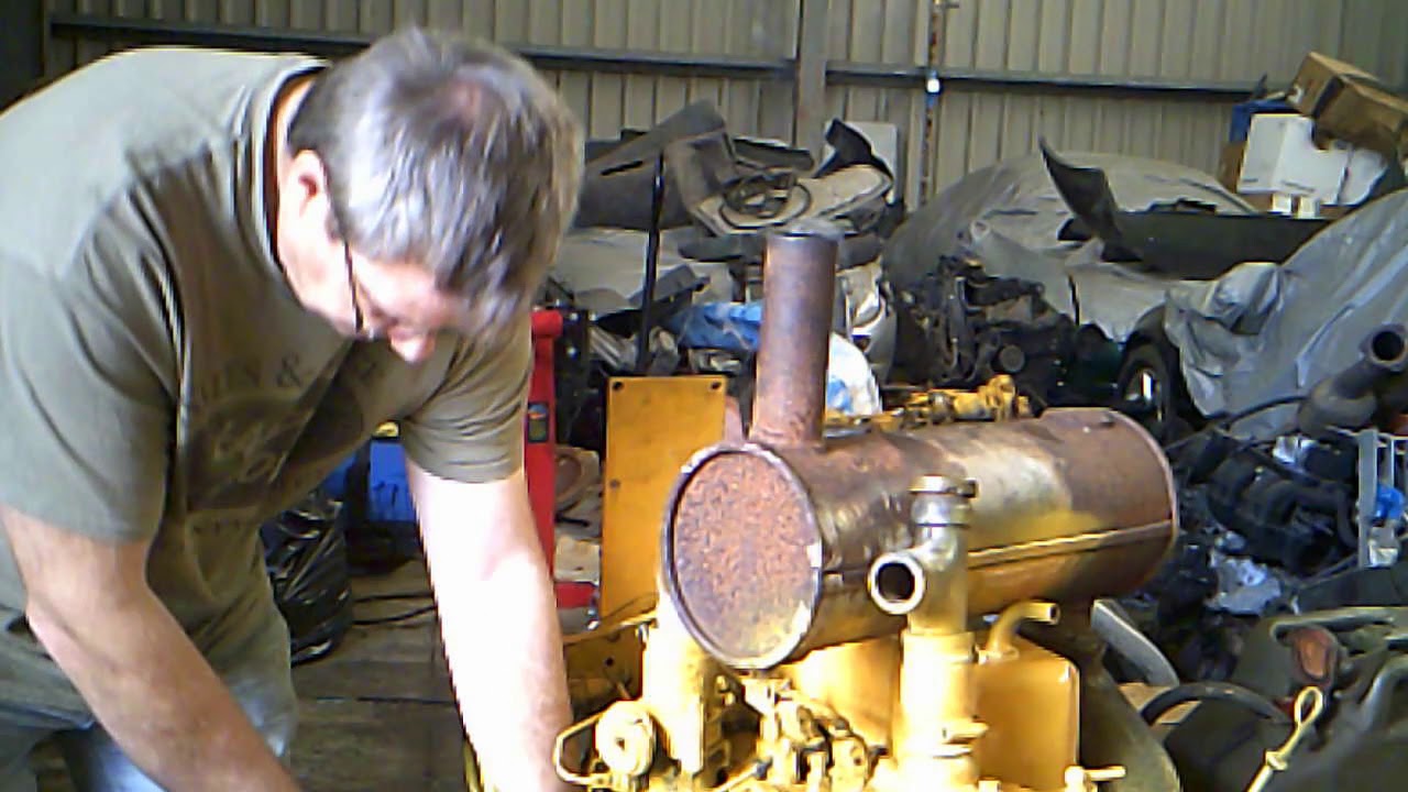 1981 JCB 3CX  Engine problems