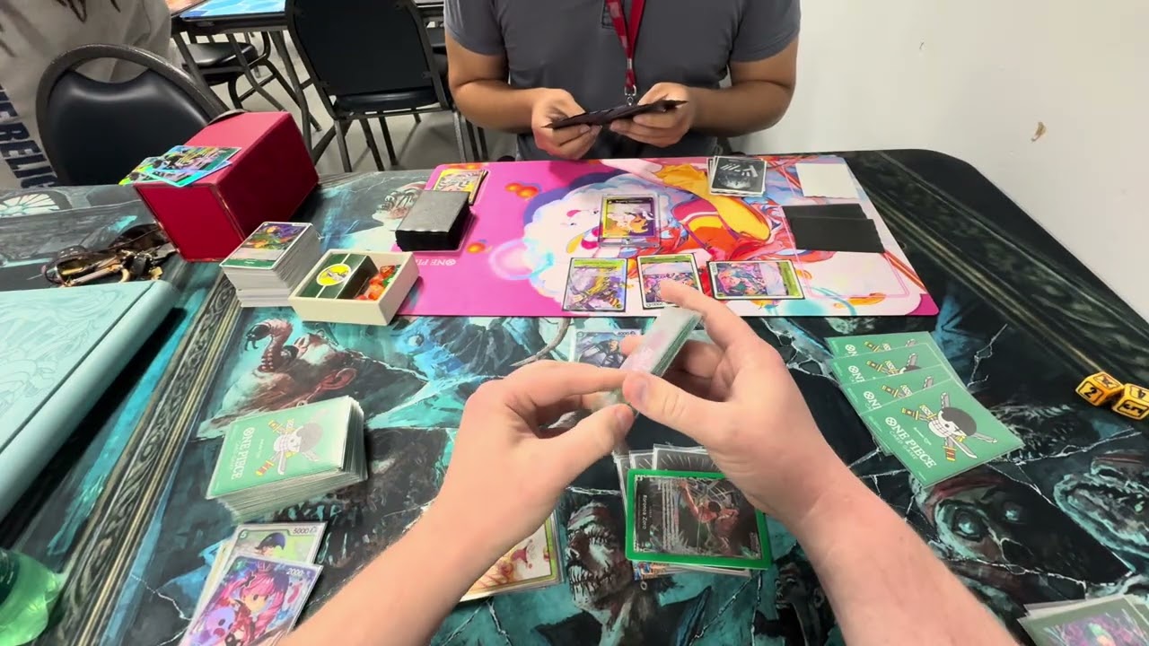 Op12 Green Zoro VS P/Y Pudding One Piece TCG
