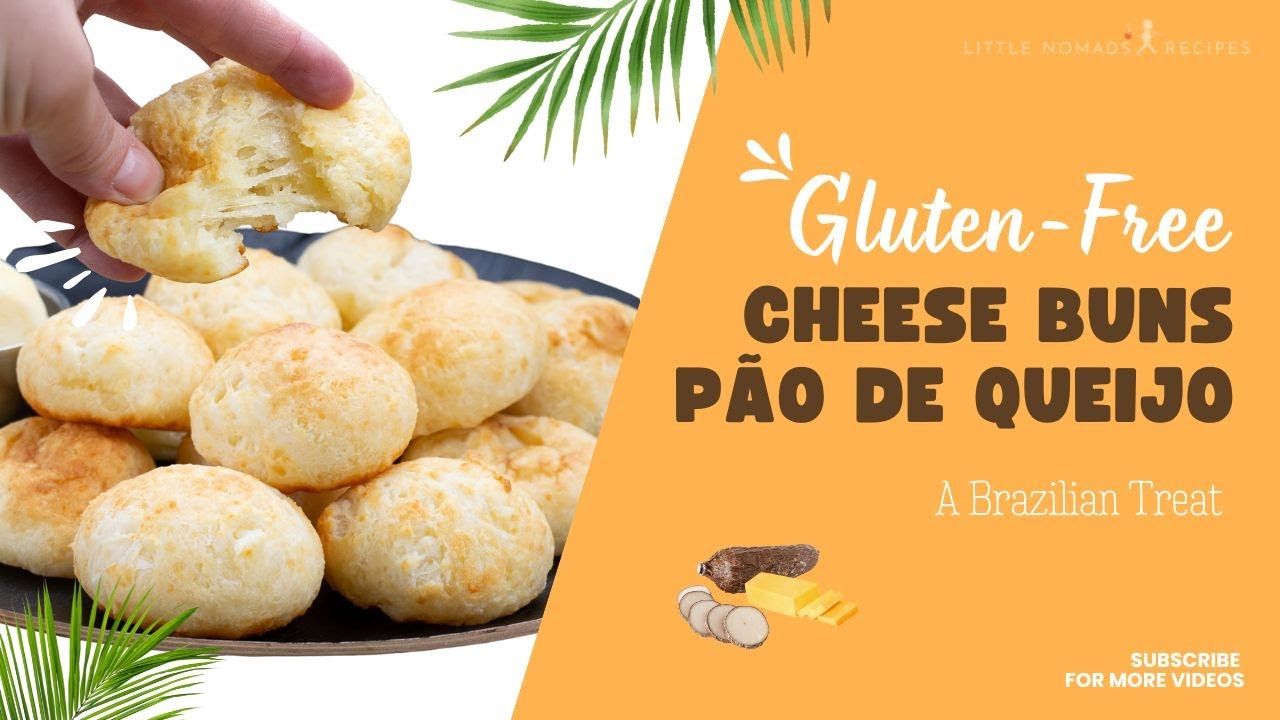 Brazilian Cheese Buns  or Pão de queijo - A yummy Brazilian Treat!