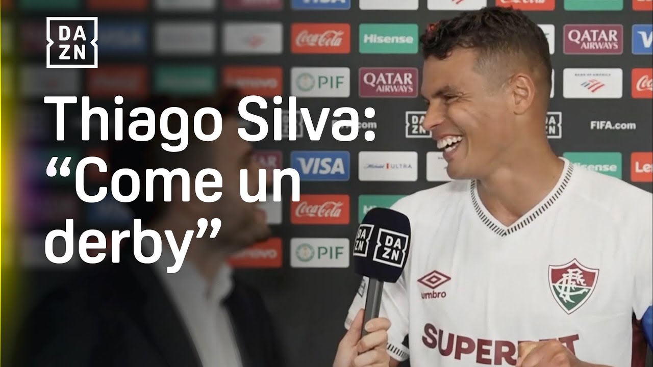 THIAGO SILVA esulta dopo Inter-Fluminense: 