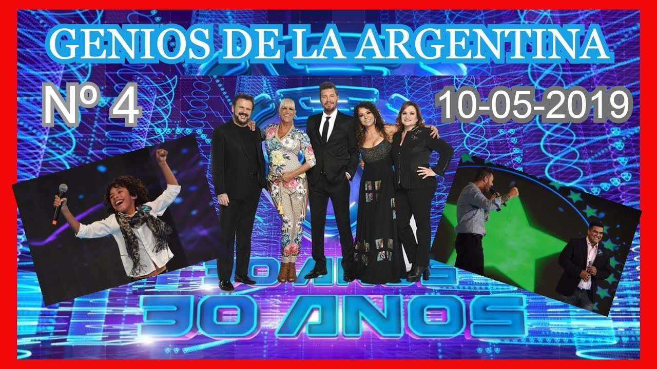 Genios de la Argentina en Showmatch   Programa completo 10 05 19 ✅