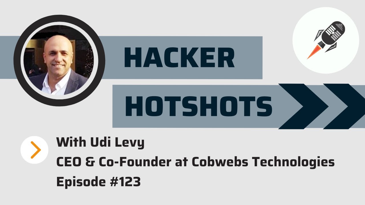 Udi Levy Shares How Cobwebs Technologies Monitor Threats For Their Clients