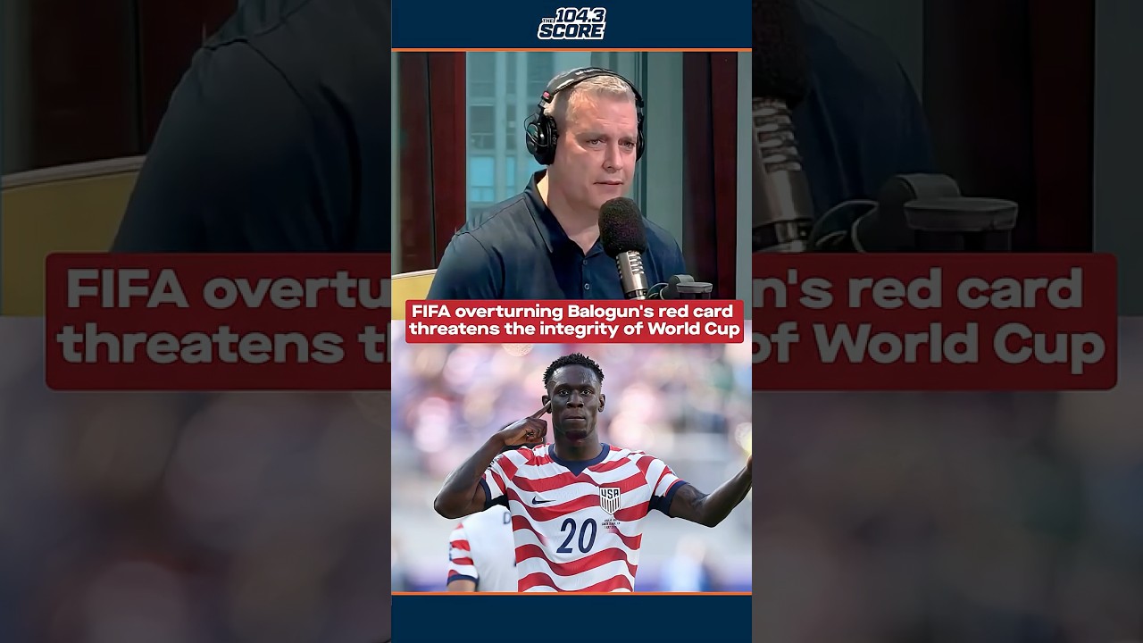 Folarin Balogun's red card being overturned threatens integrity of World Cup