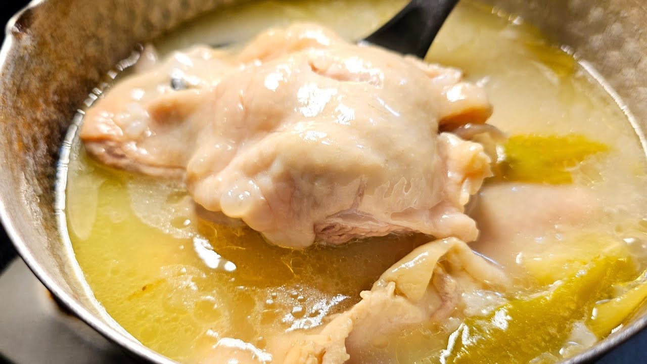 マジでこれ食ったら旨すぎて風邪ぶっとびます。滋養たっぷり、煮るだけ【ズボラ煮込み鶏】