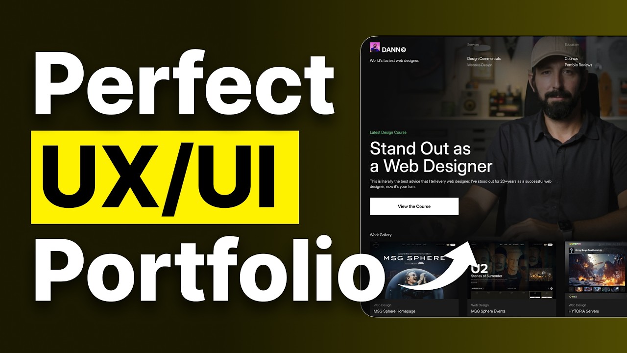 Идеальное портфолио UX/UI! — Секретные ресурсы от Spotify, Дэнна Петти, Google и других!