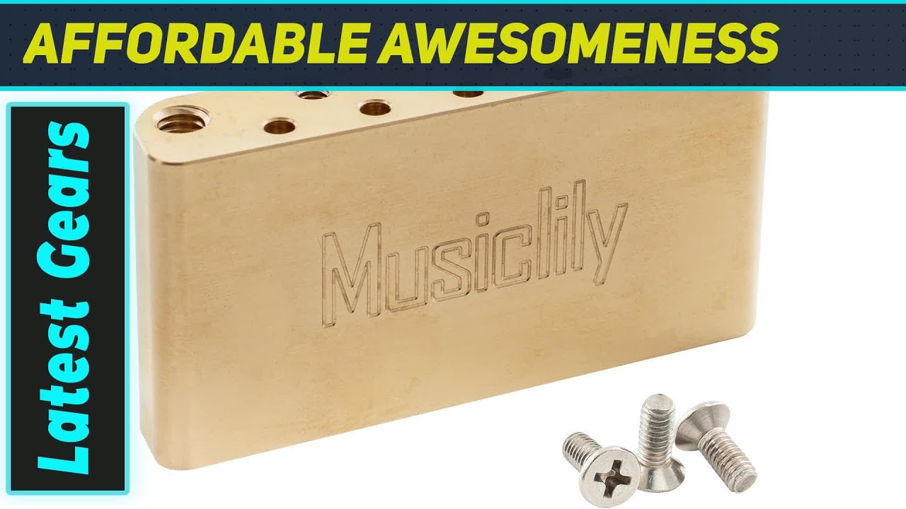 Musiclily Brass Block: The Ultimate Squier Affinity Upgrade?
