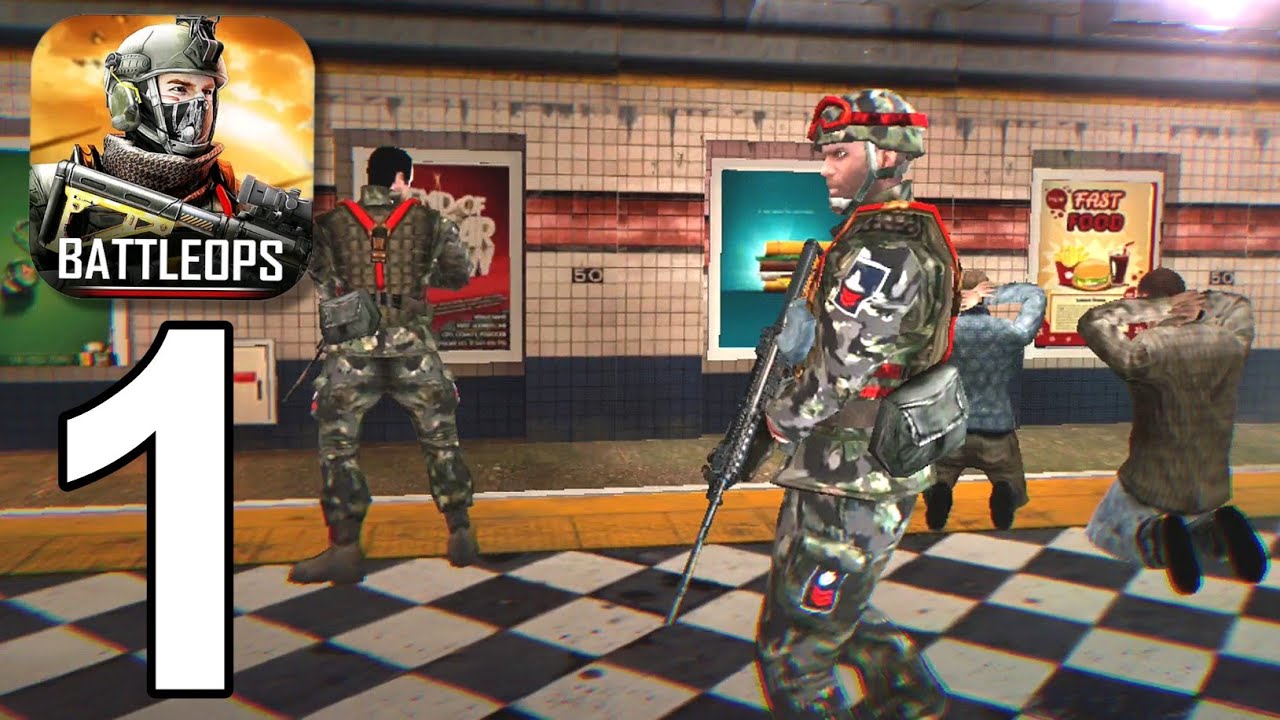 Battleops: Campaign Mode Game - Gameplay Walkthrough part 1 - Chapter 1: mission 1-3 (Android)