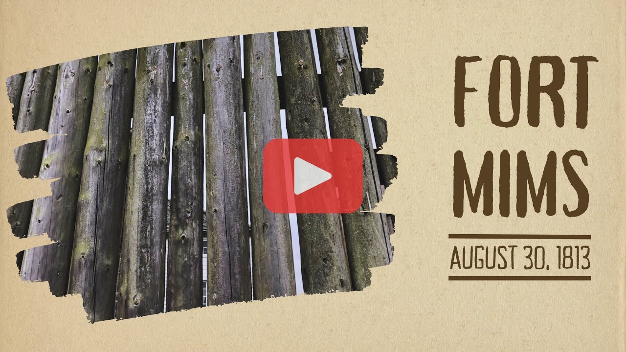 Attack on Fort Mims, Alabama #warof1812 #alabamahistory #fort