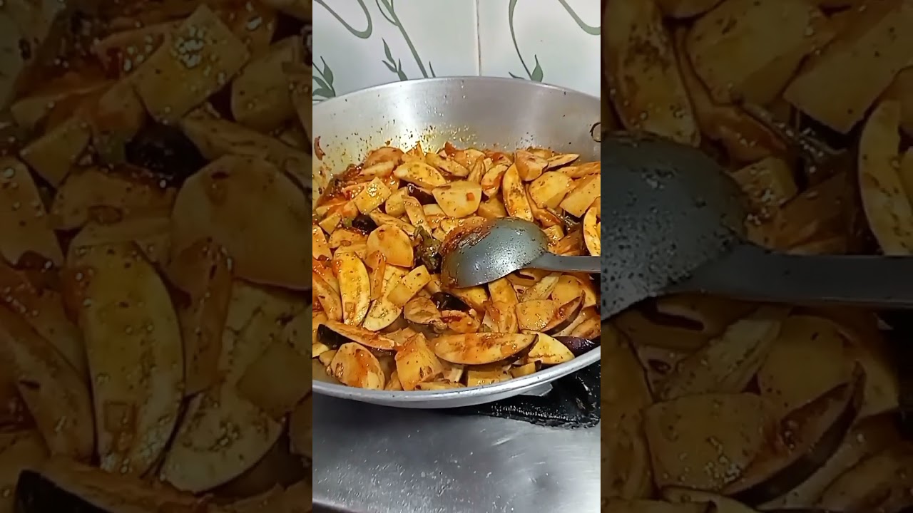 आलू बैंगन की लाजवाब सब्जी😋👌