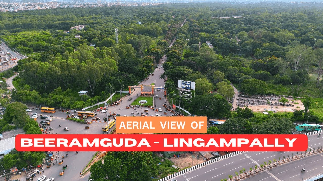 Aerial View of Beeramguda - Lingampally