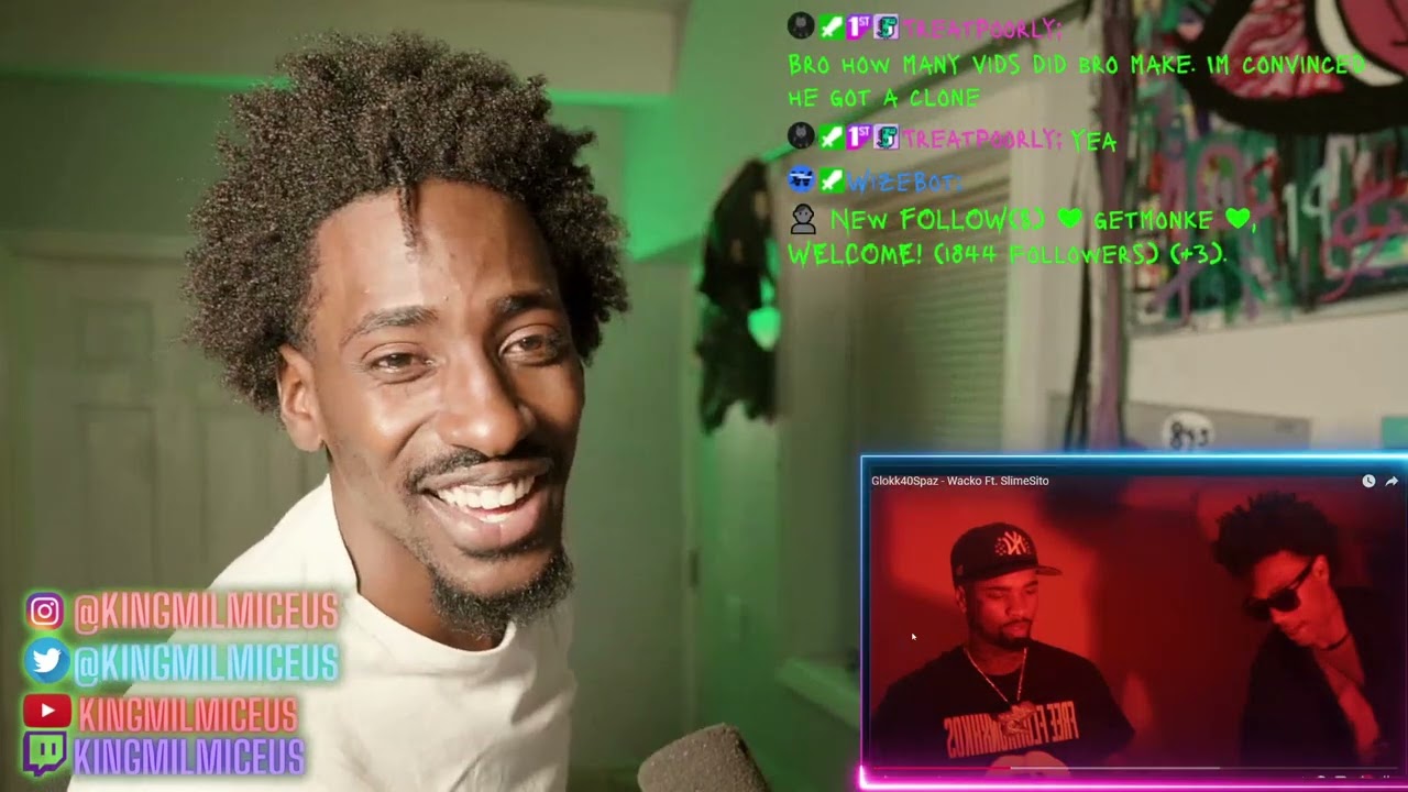 The 8 God Reacts to: ice spice - in ha mood, Glokk40Spaz - Wacko Ft Slimesito & Dc The Don - SRT &..