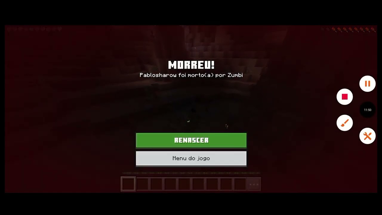 Pessoal amanhá eu vou terminar essa parte que faltou do vidêo 
