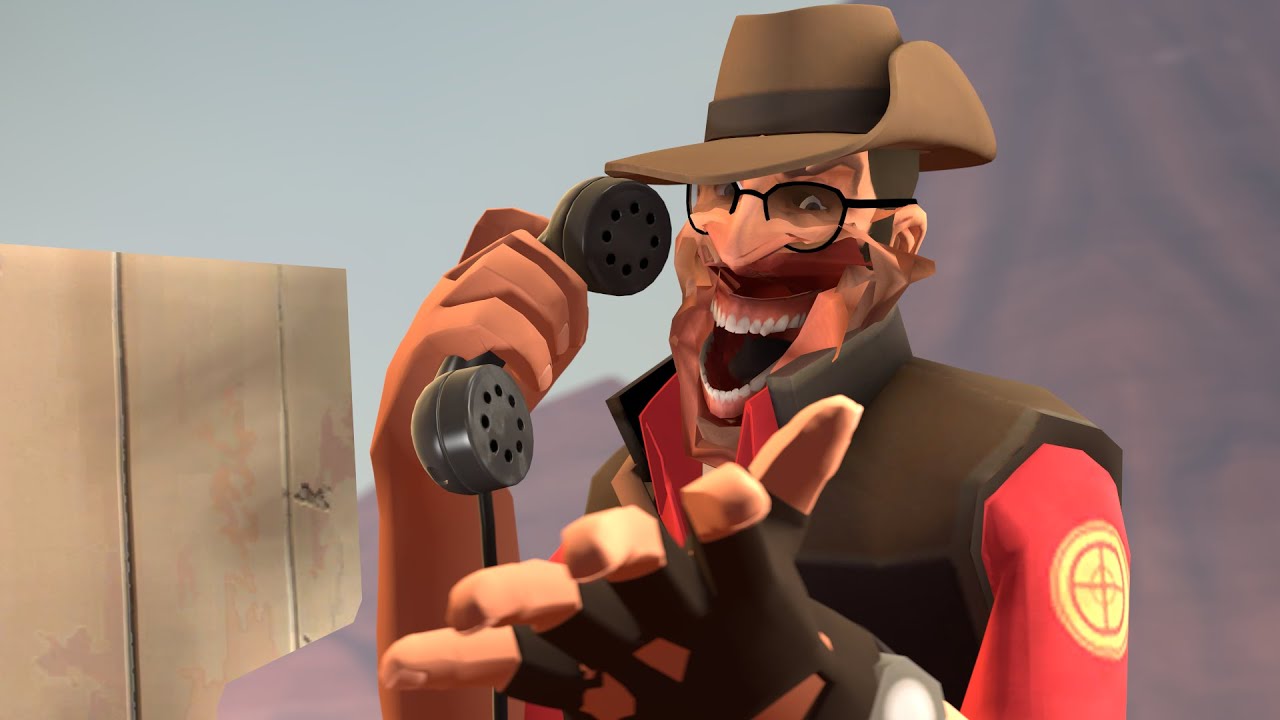 [SFM] Meet The Sniper (1000% Facial Expressions)