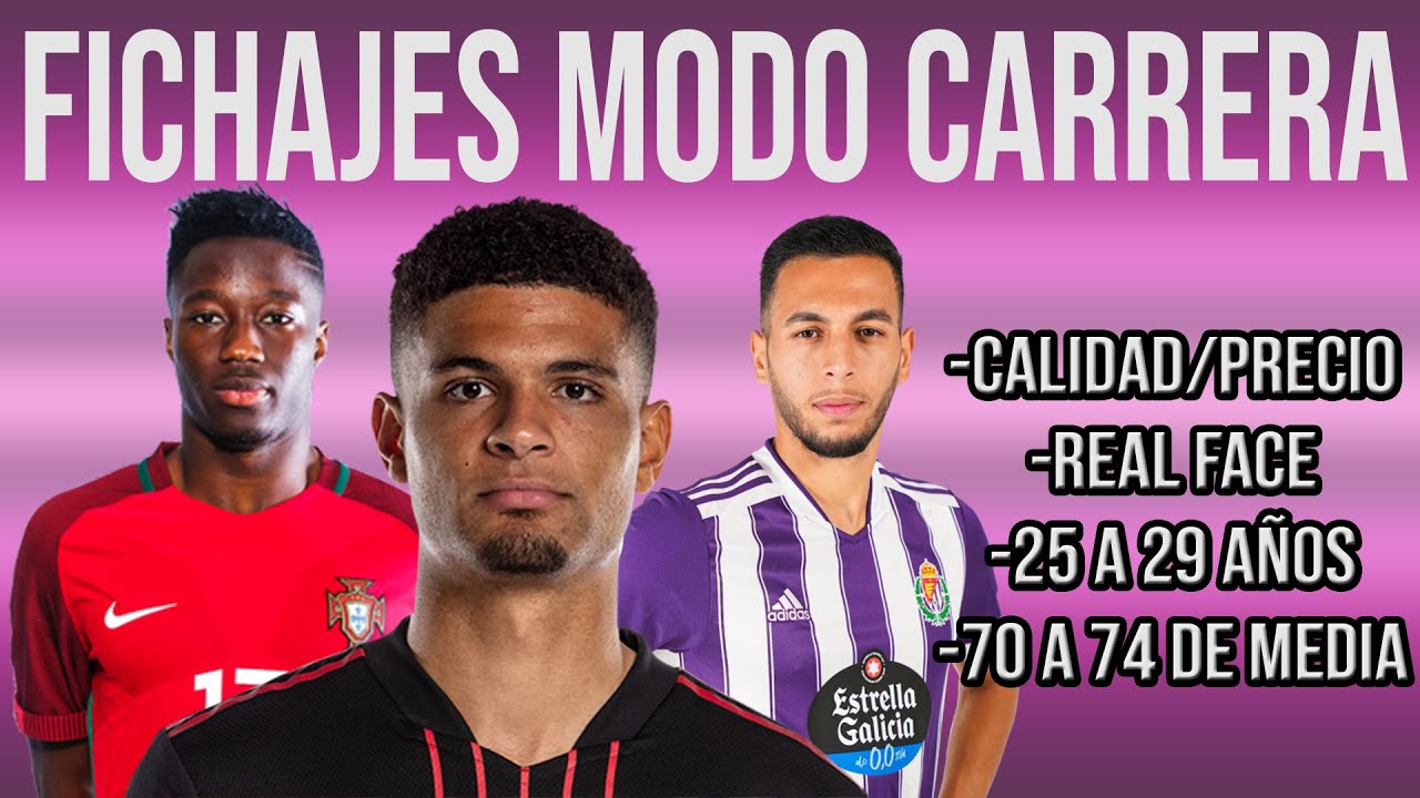 Jugadores con Real Face muy buenos para modo carrera FIFA 23. Wonderkids Real Face.