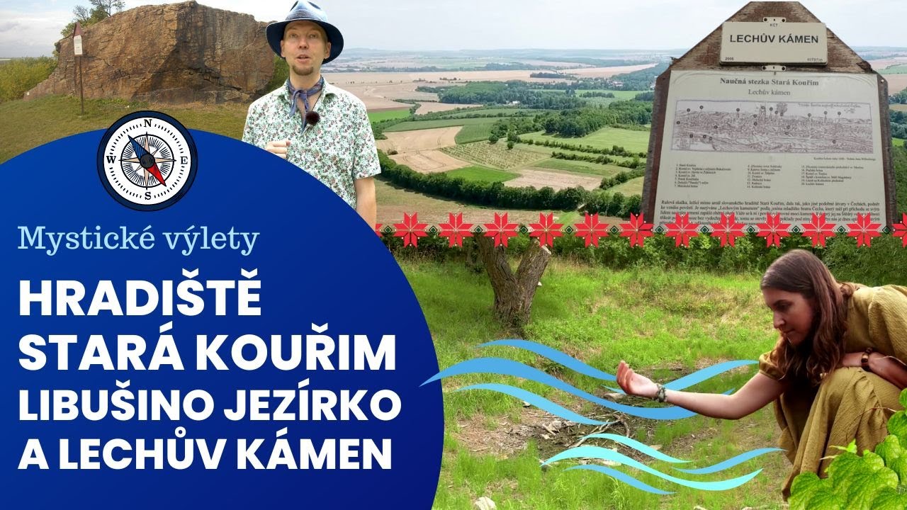 Hradiště Stará Kouřim - Libušino jezírko a Lechův kámen