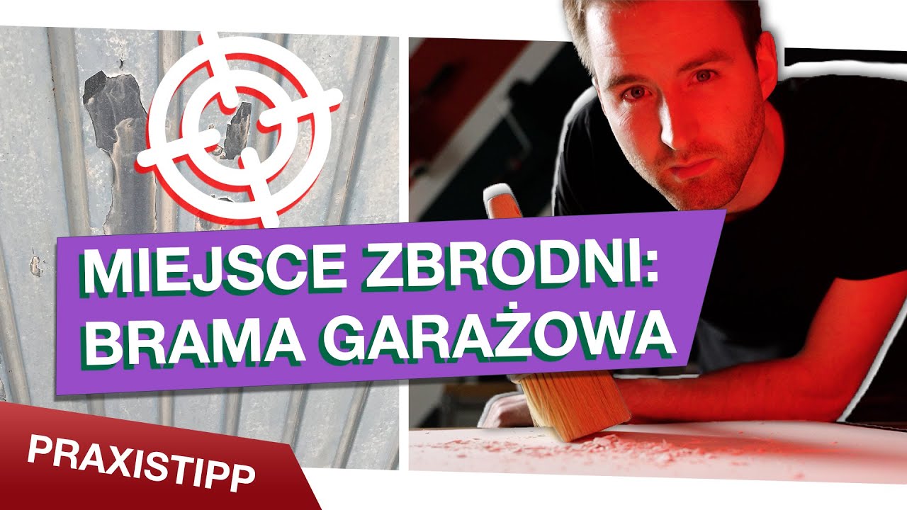 Odpryski lakieru na bramie garażowej – przyczyna i rozwiązanie