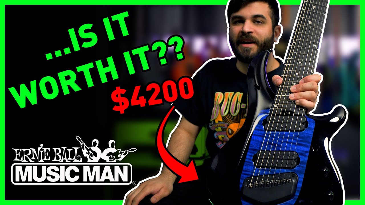 MOST EXPENSIVE 8 STRING?! Music Man Majesty 8 String Demo