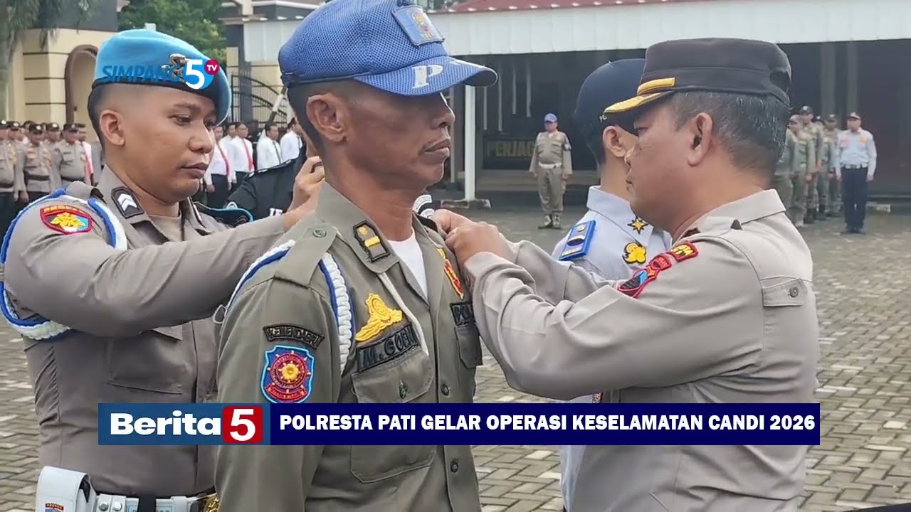 TEKAN ANGKA KECELAKAAN, POLRESTA PATI GELAR OPERASI KESELAMATAN CANDI 2026.