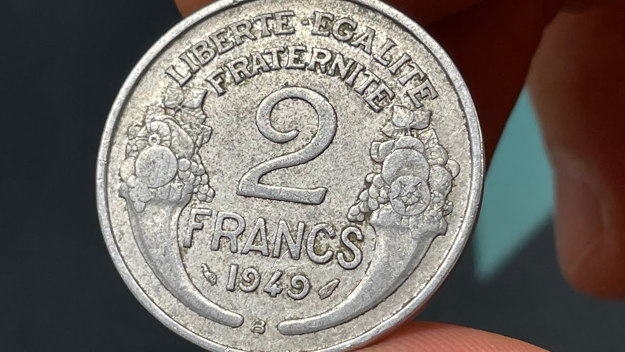 1949 B France 2 Francs Coin • Values, Information, Mintage, History, and More