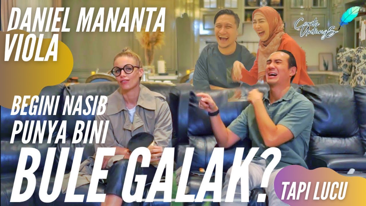 Daniel mananta, keok sama bini bule galak tapi lucu