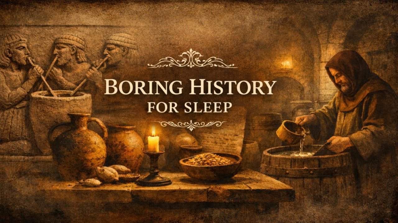 WHEN DID PEOPLE START DRINKING|| BORING HISTORY FOR SLEEP.