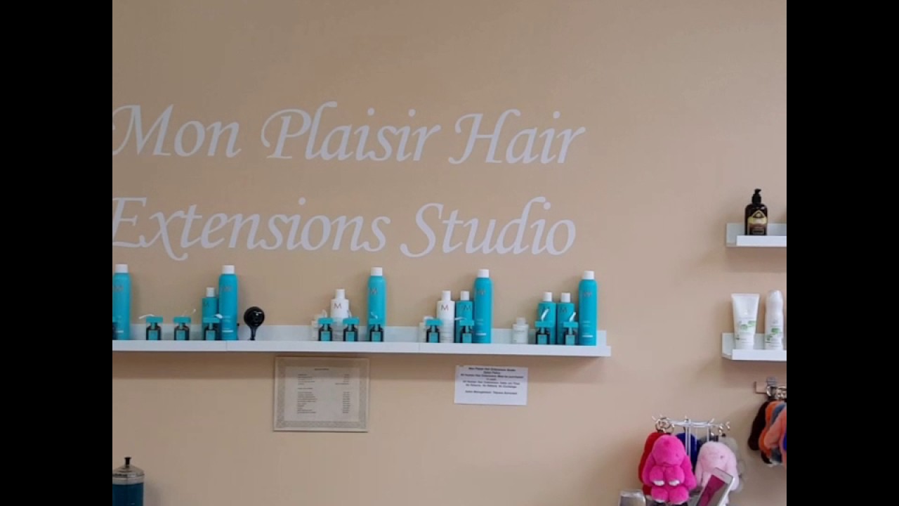 Наращивание волос Hair Extensions done by Tetyana Bornstein at Mon Plaisir Hair Studio