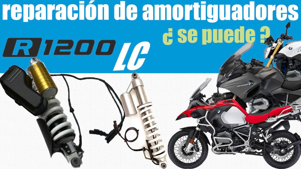 Amortiguadores BMW R1200 GS RT R S LC  ¿ Se pueden reparar ?