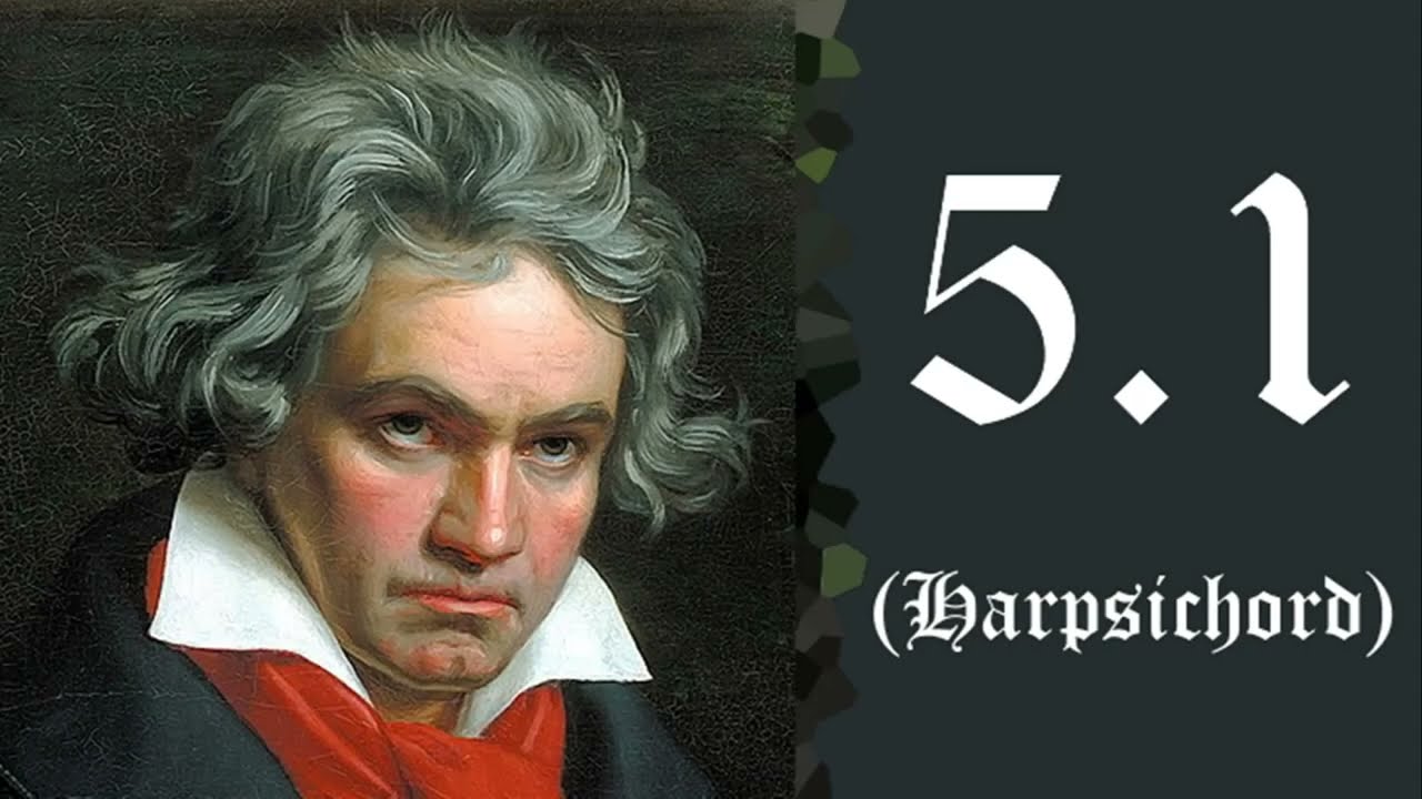 Beethoven - 5th Symphony, 1st movement, arranged for Harpischord