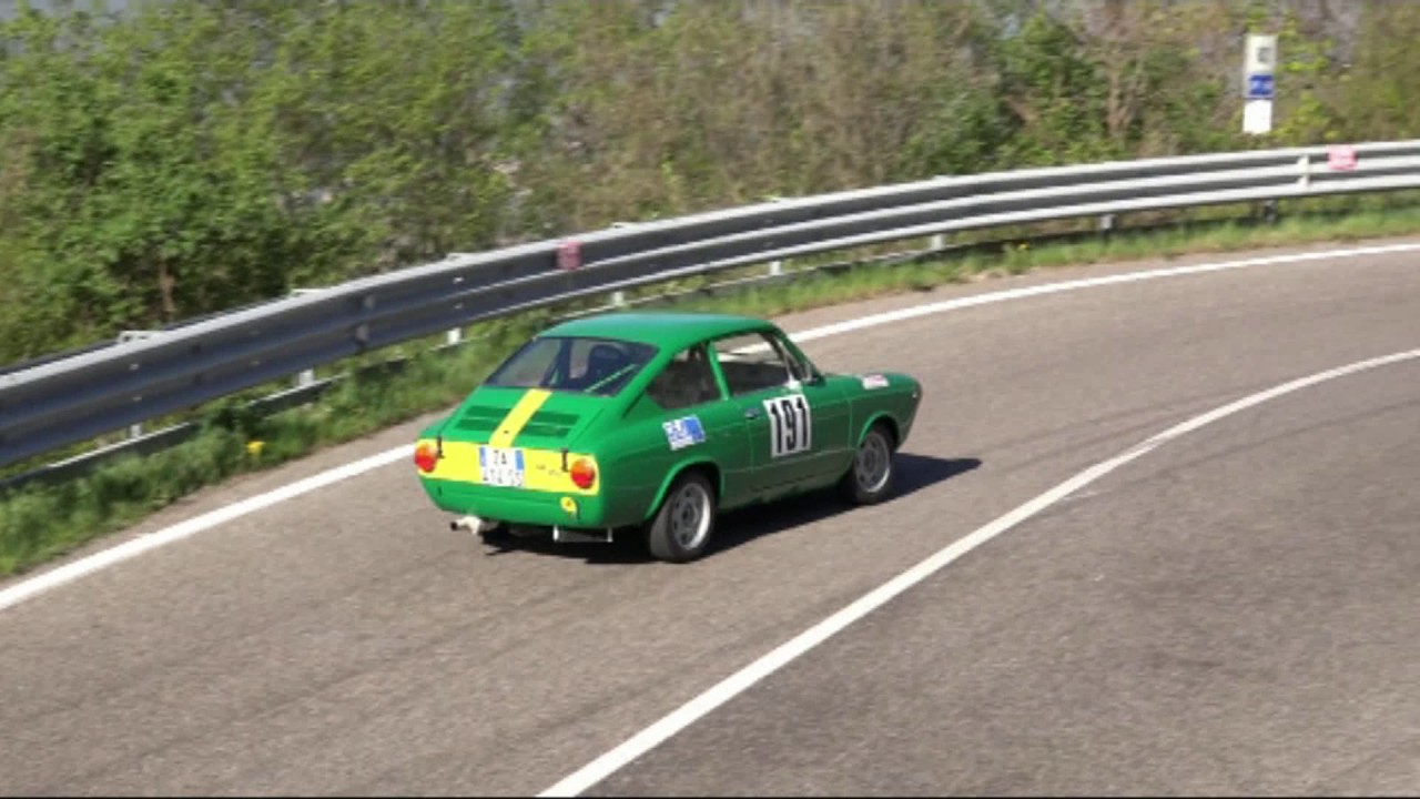 SALITA DEL COSTO 2017 DANIELE CAMPARMO' FIAT 850 COUPE'