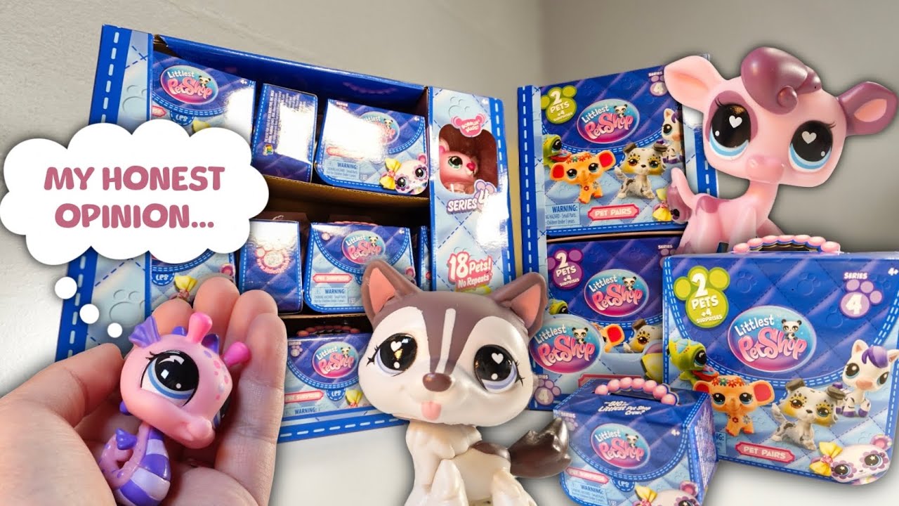 my complete honesty on wave 4 LPS... (& they’re ES) | Littlest Pet Shop Unboxing