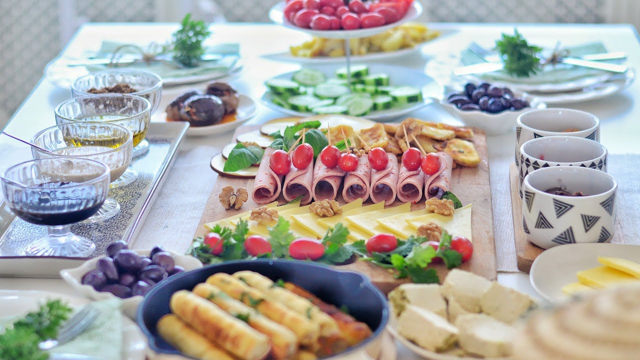 فطور صباحي 😍 للضيوف | تنظيم السفرة