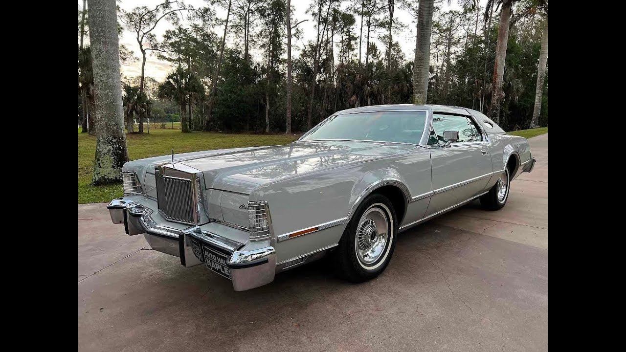 This 1976 Lincoln Continental Mark IV Cartier was Peak 1970s Personal Luxury Hedonism